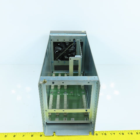 Okuma E7191-855-023 A911-2904 PLC Rack Chassis W/ Motherboard E4809-770-132