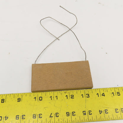 4" x 2" x 7/16" Thick Ceramic Plate Heater 115V 375W
