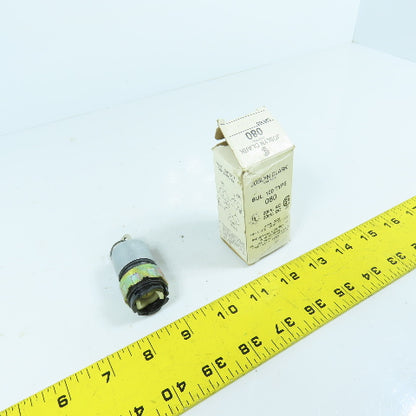 Joslyn Clark 080 2-Position Keyed Selector Switch Bul. 100 600VAC / 300VDC NEW