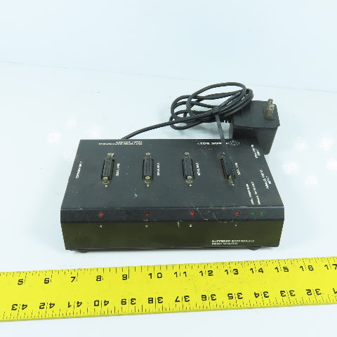 Black Box PI225A Buffered Expandable Print Sharer W/ Power Supply Rev 1.44B0