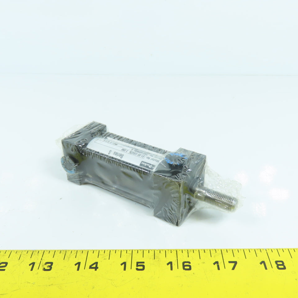 Parker 0.100 USU36 2.000 Series S Pneumatic Air Cylinder 1" Bore 2" Stroke NEW