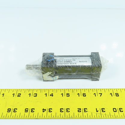 Parker 0.100 USU36 2.000 Series S Pneumatic Air Cylinder 1" Bore 2" Stroke NEW