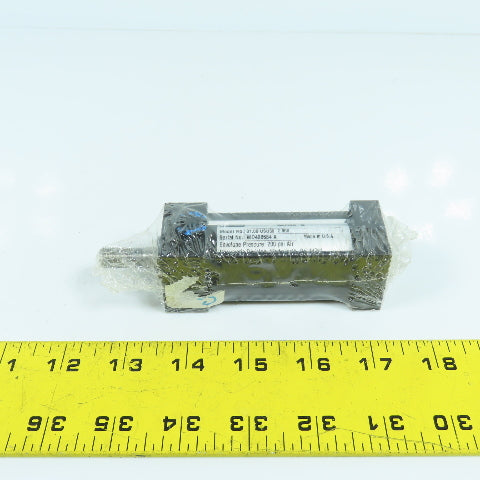 Parker 0.100 USU36 2.000 Series S Pneumatic Air Cylinder 1" Bore 2" Stroke NEW