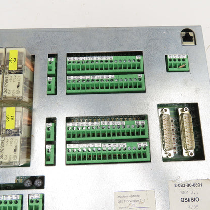 Homag 2-083-80-0801 REV 11.0 Updated QSI/SIO Interface Relay Controller