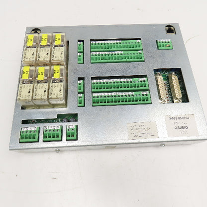 Homag 2-083-80-0801 REV 11.0 Updated QSI/SIO Interface Relay Controller
