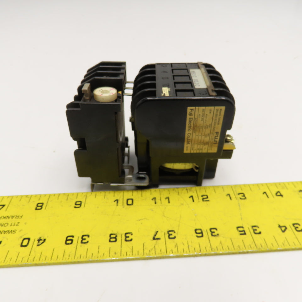 Fuji SRCa 3631-05Z324A 600V Contactor Relay 5-8A Overload 110V Coil