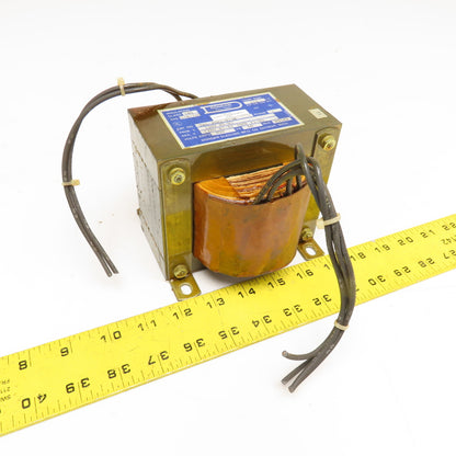 Dongan NSC-30H2-0738 E2500-001-002 220V Pri 900VA 1Ph Transformer 120/100V Sec.