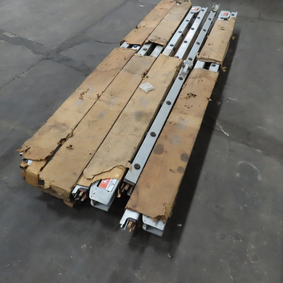 ITE TD310 Trol-E-Duct 90' Copper Busway 100A 3-Phase 3W 600VAC (9 Sections)