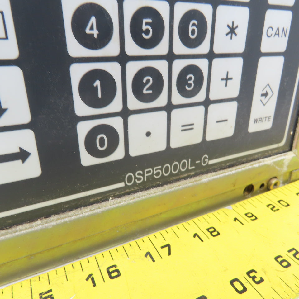 Okuma E0105-800-055-1 OSP5000L-G Operating Panel 5000LSC