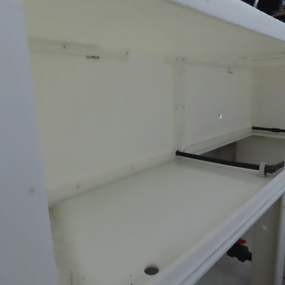 2 Station Plating & Etch Acid Wet Bench Wash Station (100USG Compartments)