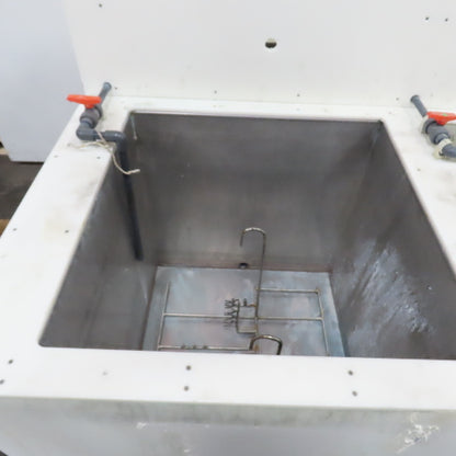 2 Station Plating & Etch Acid Wet Bench Wash Station (100USG Compartments)