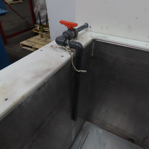 2 Station Plating & Etch Acid Wet Bench Wash Station (100USG Compartments)