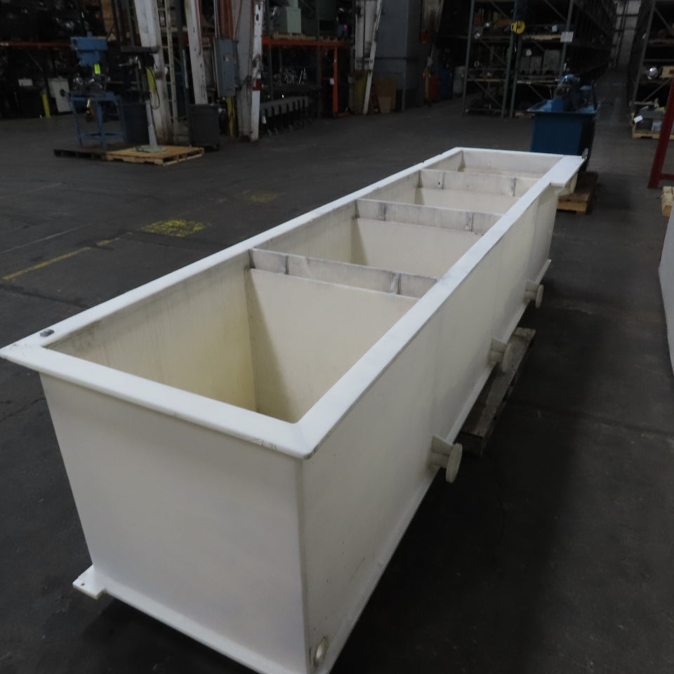 PKG Equipment 4 Station Plating & Etch Acid Wet Bench Console Wash Station