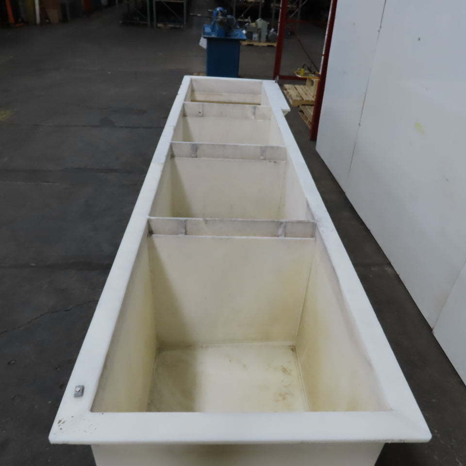 PKG Equipment 4 Station Plating & Etch Acid Wet Bench Console Wash Station