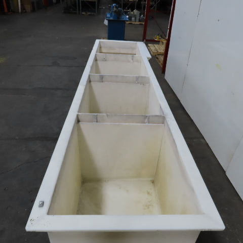 PKG Equipment 4 Station Plating & Etch Acid Wet Bench Console Wash Station