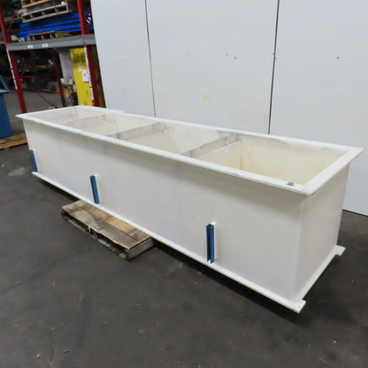 PKG Equipment 4 Station Plating & Etch Acid Wet Bench Console Wash Station