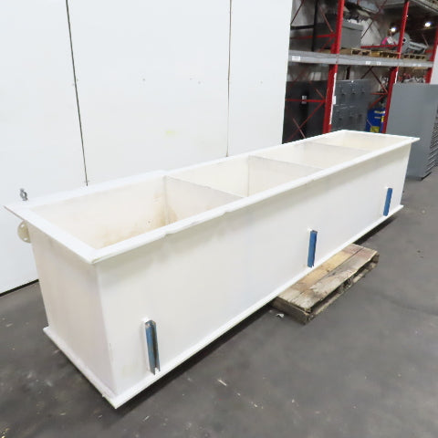 PKG Equipment 4 Station Plating & Etch Acid Wet Bench Console Wash Station