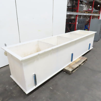 PKG Equipment 4 Station Plating & Etch Acid Wet Bench Console Wash Station