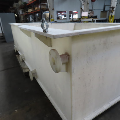 PKG Equipment 4 Station Plating & Etch Acid Wet Bench Console Wash Station