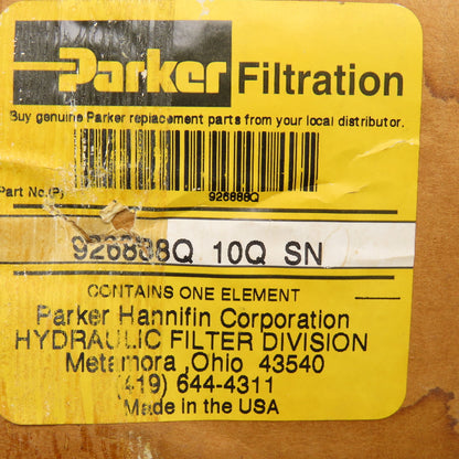 Parker 926888Q Microglass Hydraulic Cartridge Filter