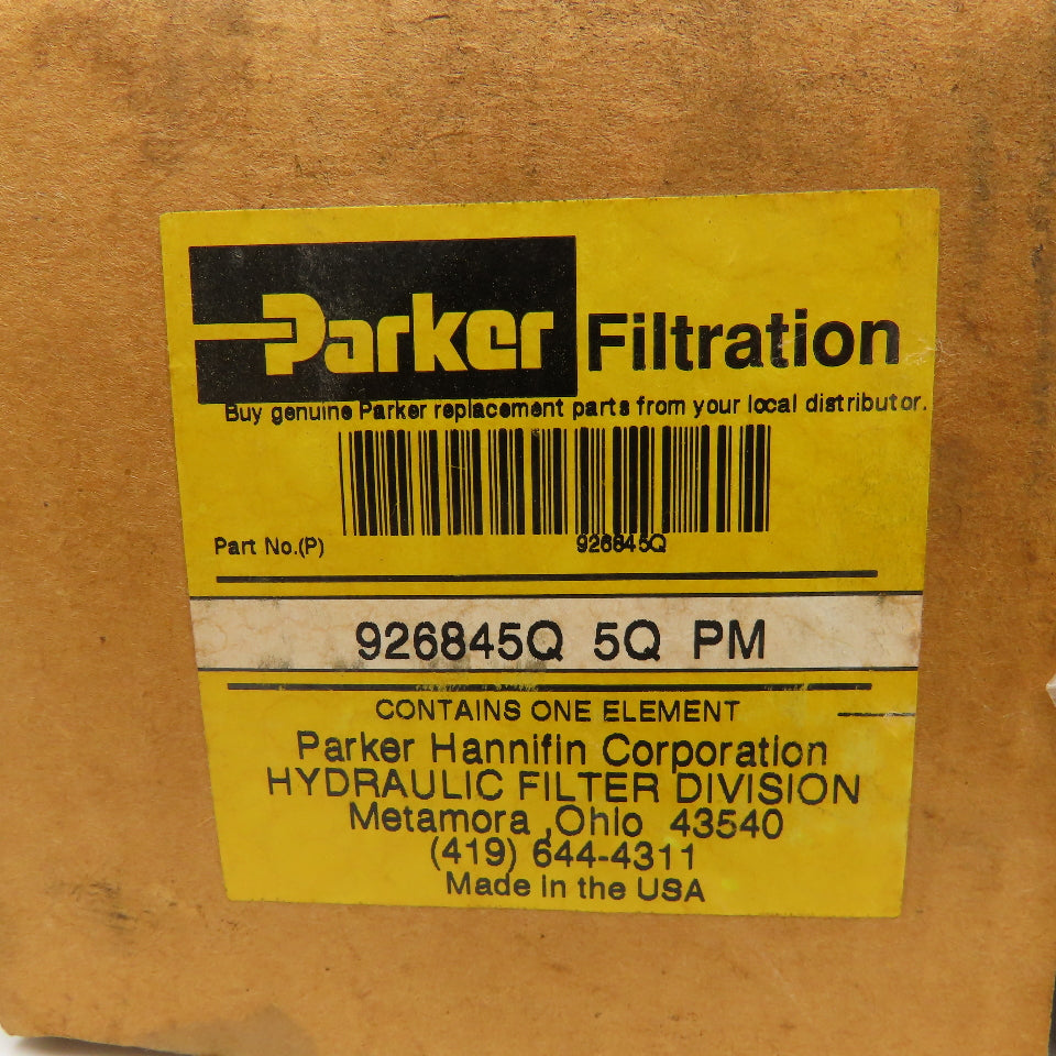Parker 926845Q ParFit Microglass Hydraulic Filter Element