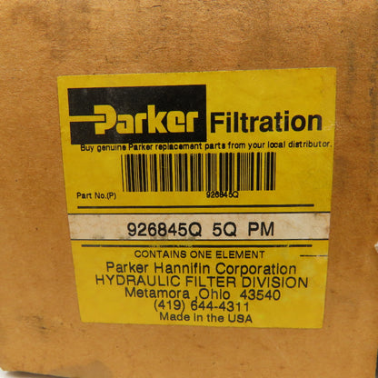 Parker 926845Q ParFit Microglass Hydraulic Filter Element