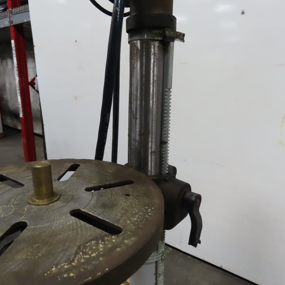 Jet JDP-14JF 14" Floor Mount Drill Press 115/230V 1PH 0.5HP 7" Throat Tested