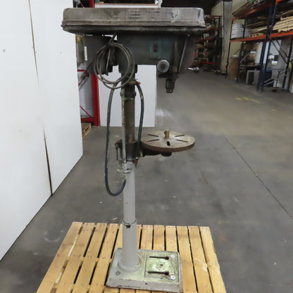 Jet JDP-14JF 14" Floor Mount Drill Press 115/230V 1PH 0.5HP 7" Throat Tested