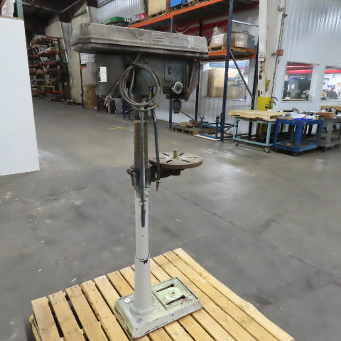 Jet JDP-14JF 14" Floor Mount Drill Press 115/230V 1PH 0.5HP 7" Throat Tested