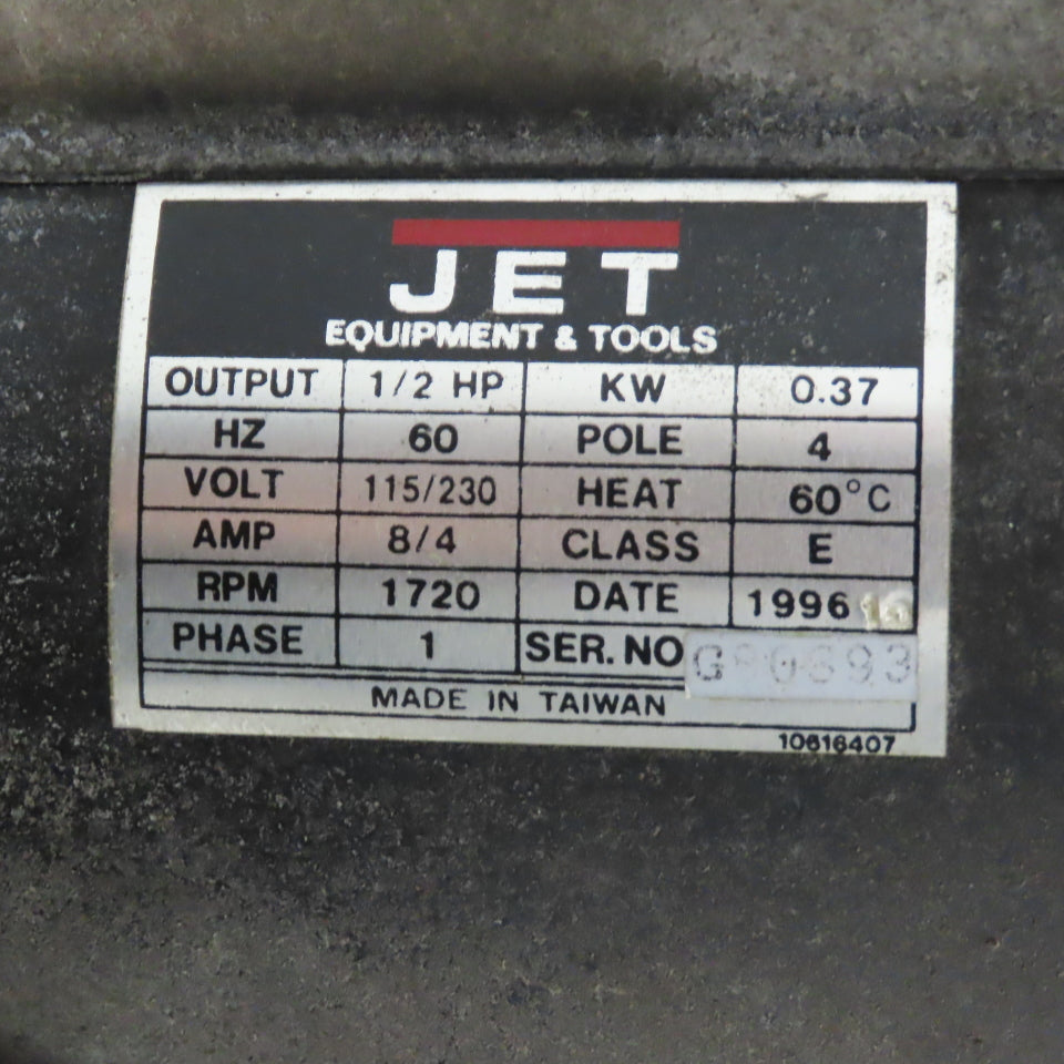 Jet JDP-14JF 14" Floor Mount Drill Press 115/230V 1PH 0.5HP 7" Throat Tested