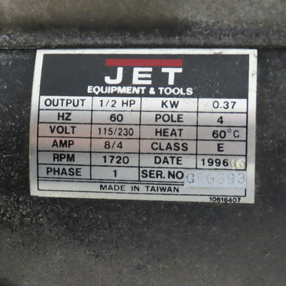 Jet JDP-14JF 14" Floor Mount Drill Press 115/230V 1PH 0.5HP 7" Throat Tested