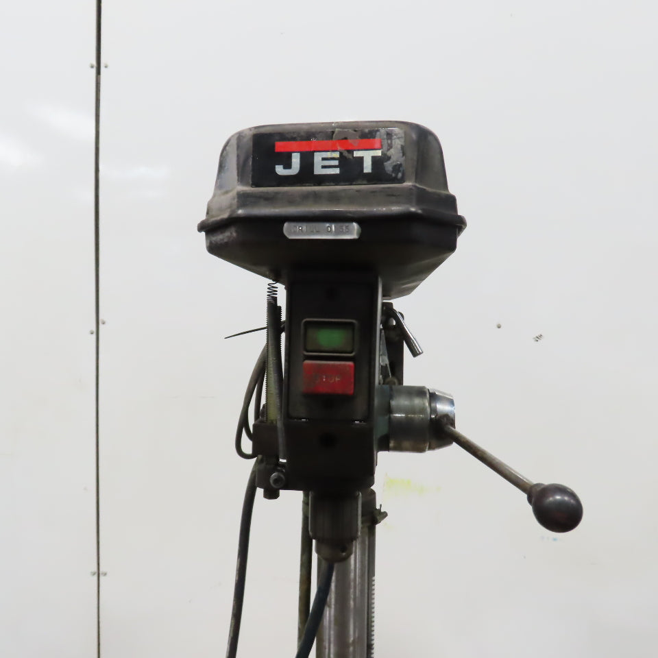 Jet JDP-14JF 14" Floor Mount Drill Press 115/230V 1PH 0.5HP 7" Throat Tested
