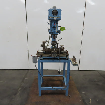 Clausing 1775 15" Bench Mount Drill Dress 208/230V 3PH 1HP W/ Brake & Fixture