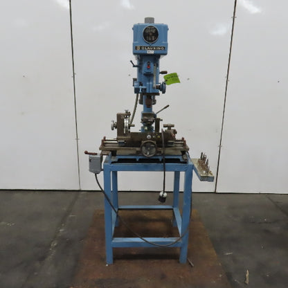 Clausing 1775 15" Bench Mount Drill Dress 208/230V 3PH 1HP W/ Brake & Fixture