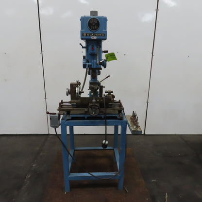 Clausing 1775 15" Bench Mount Drill Dress 208/230V 3PH 1HP W/ Brake & Fixture