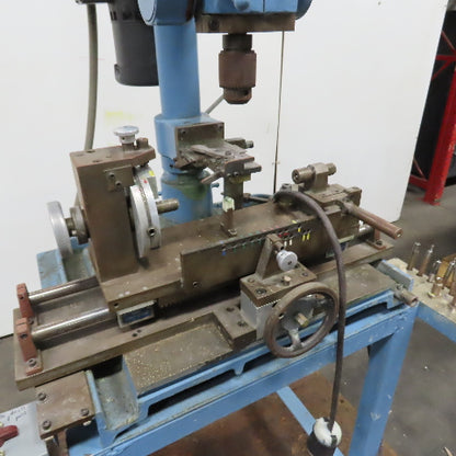 Clausing 1775 15" Bench Mount Drill Dress 208/230V 3PH 1HP W/ Brake & Fixture