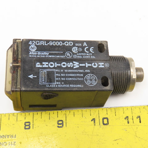 Allen Bradley 42GRL-9000-QD 10-264V AC/DC Photo Switch