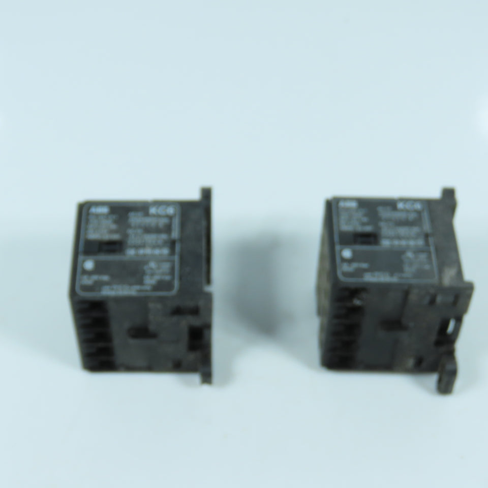 ABB KC6-31Z-2.4 Miniature Contactor 5A 300VAC Lot Of 2