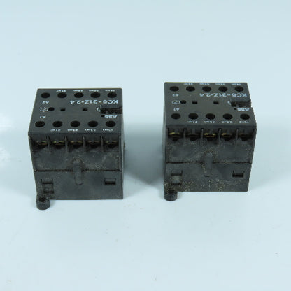 ABB KC6-31Z-2.4 Miniature Contactor 5A 300VAC Lot Of 2