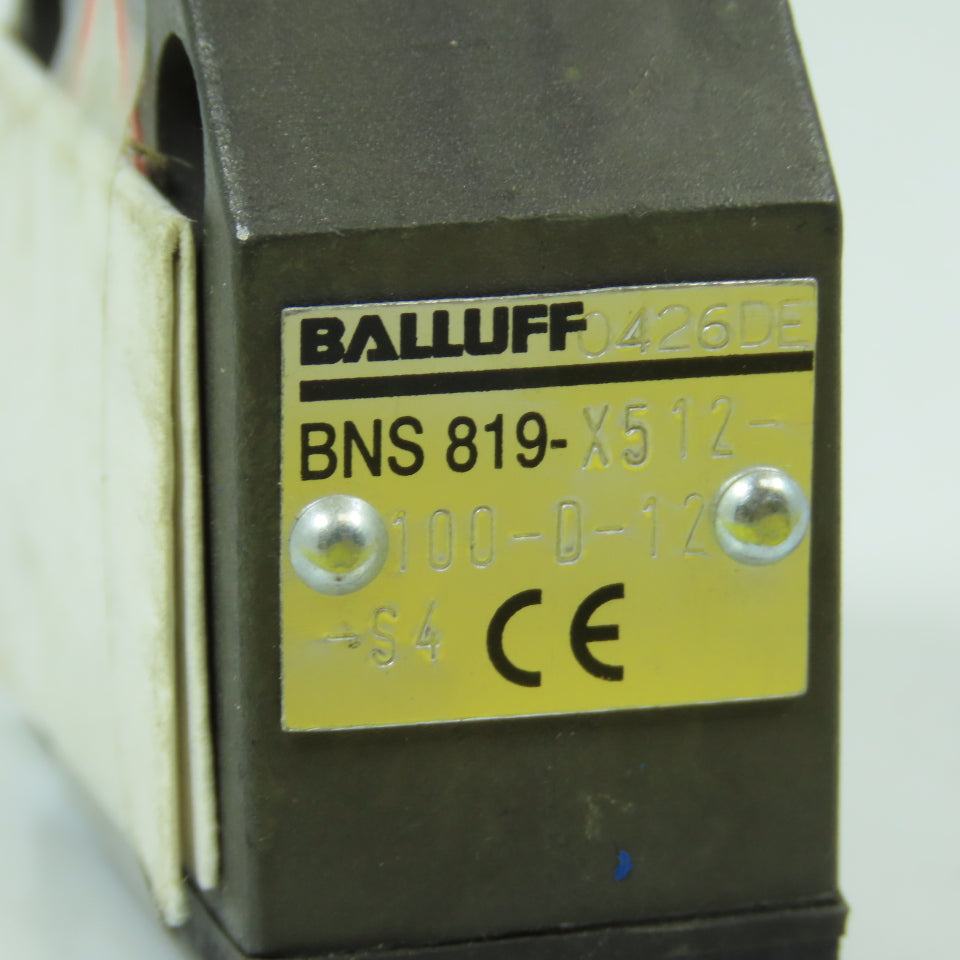 Balluff 819-X512-100-D-12-S4 Mechanical Limit Switch NEW