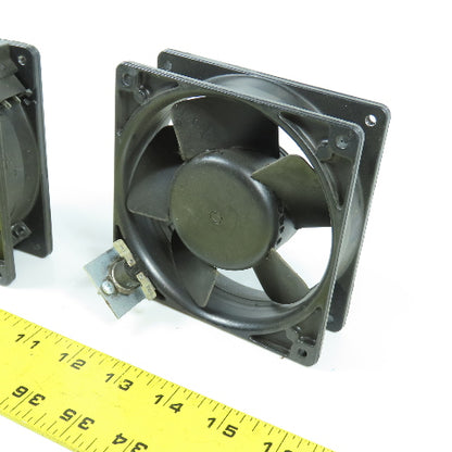 EBM W2G107-AB04-44 24VDC Cabinet Cooling Fan 2700RPM 4-3/4" x 4-3/4" Lot Of 2