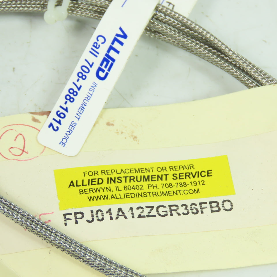 Allied FPJ01A12ZGR36FBO Thermocouple Lot Of 2