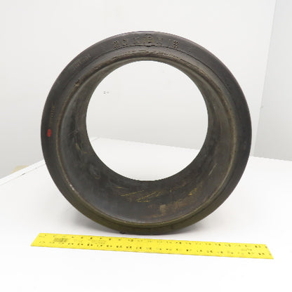 US Industrial 20x10x16 Press On Double Groove Solid Rubber Forklift Tire