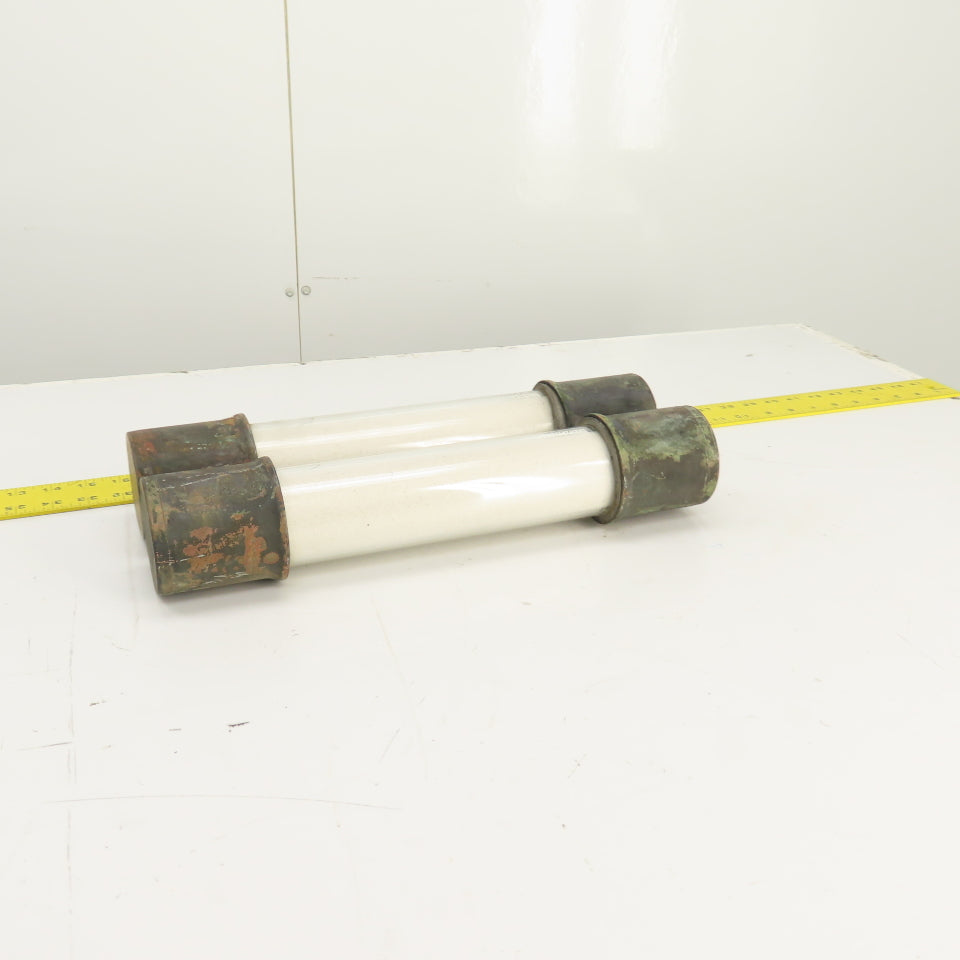 General Electric 9F60 HJE200 Type EJ 0-1DD Double Barrel Fuse 8.25KV 200-E Amps