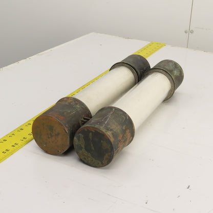 General Electric 9F60 HJE200 Type EJ 0-1DD Double Barrel Fuse 8.25KV 200-E Amps