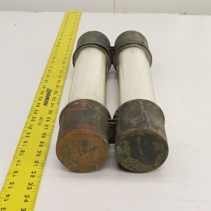 General Electric 9F60 HJE200 Type EJ 0-1DD Double Barrel Fuse 8.25KV 200-E Amps