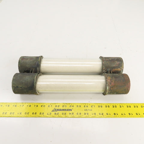 General Electric 9F60 HJE200 Type EJ 0-1DD Double Barrel Fuse 8.25KV 200-E Amps