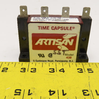 Artisan 438A-115-10 Delay On Make Timer 1-10s 115V AC/DC