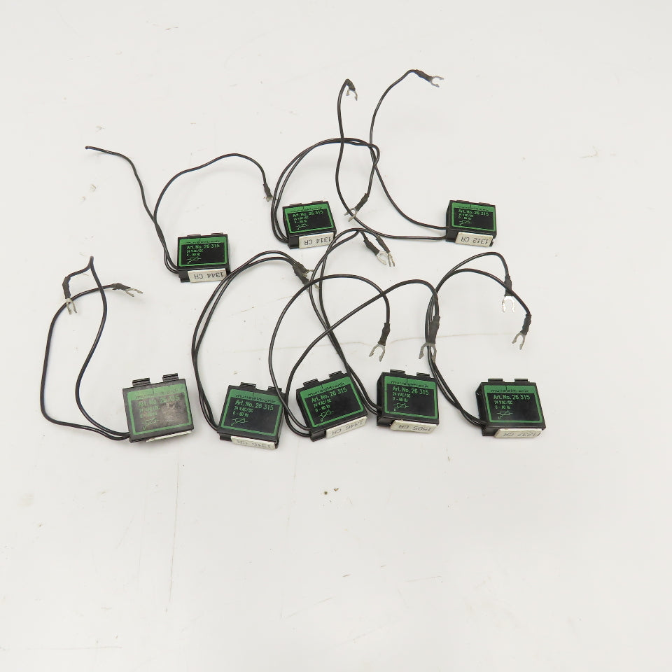 Murrelektronik 22 315 24V AC/DC Contactor Suppressor Lot Of 8