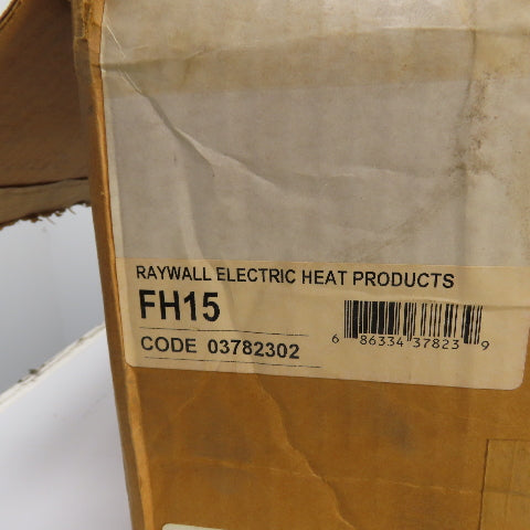 TPI 03782302 FH15 Fan Forced In-Floor Electric Heater 5120BTU 120-208-240VAC 1PH